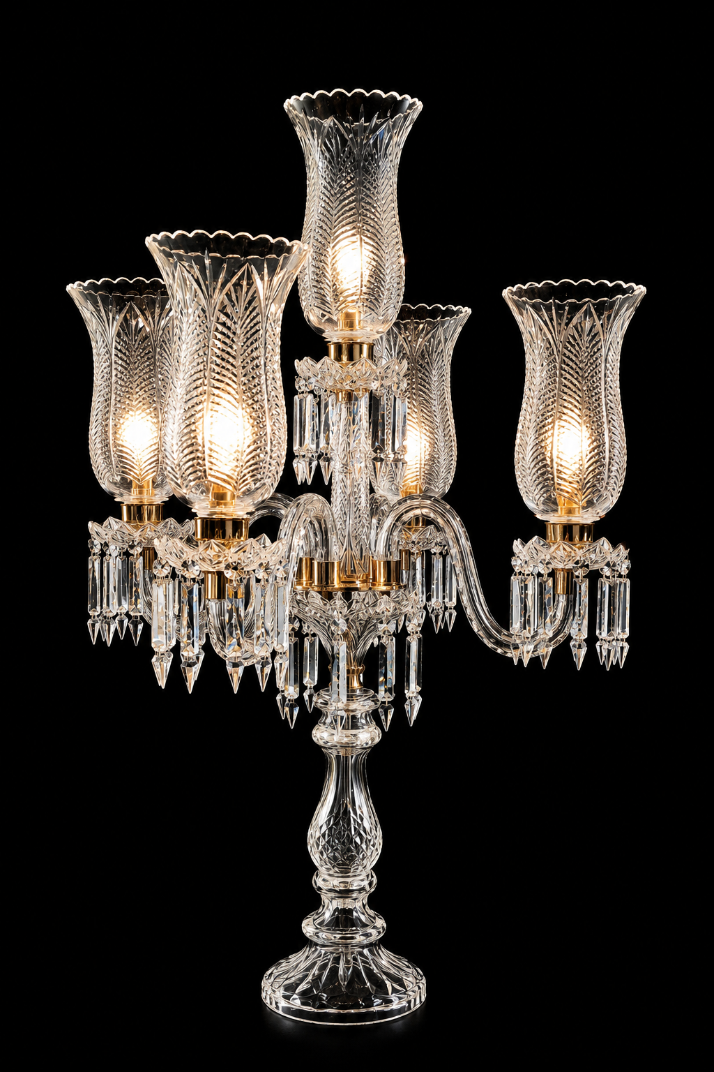 Kohinoor Fern-Cut Table Chandelier