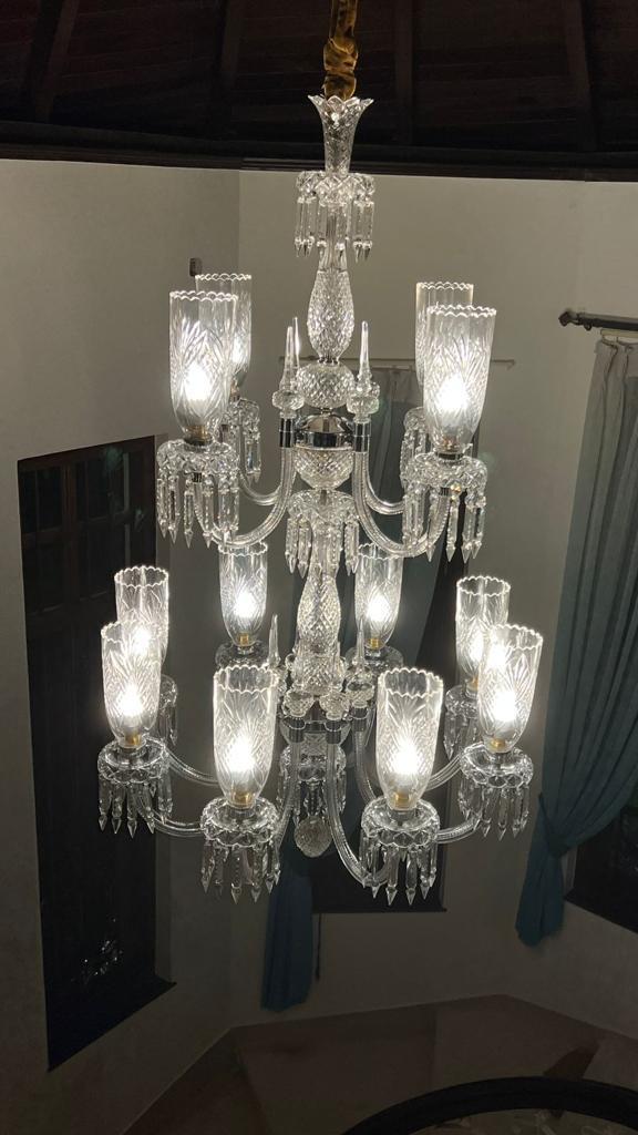 Luxury Crystal Chandelier for a Private Residence