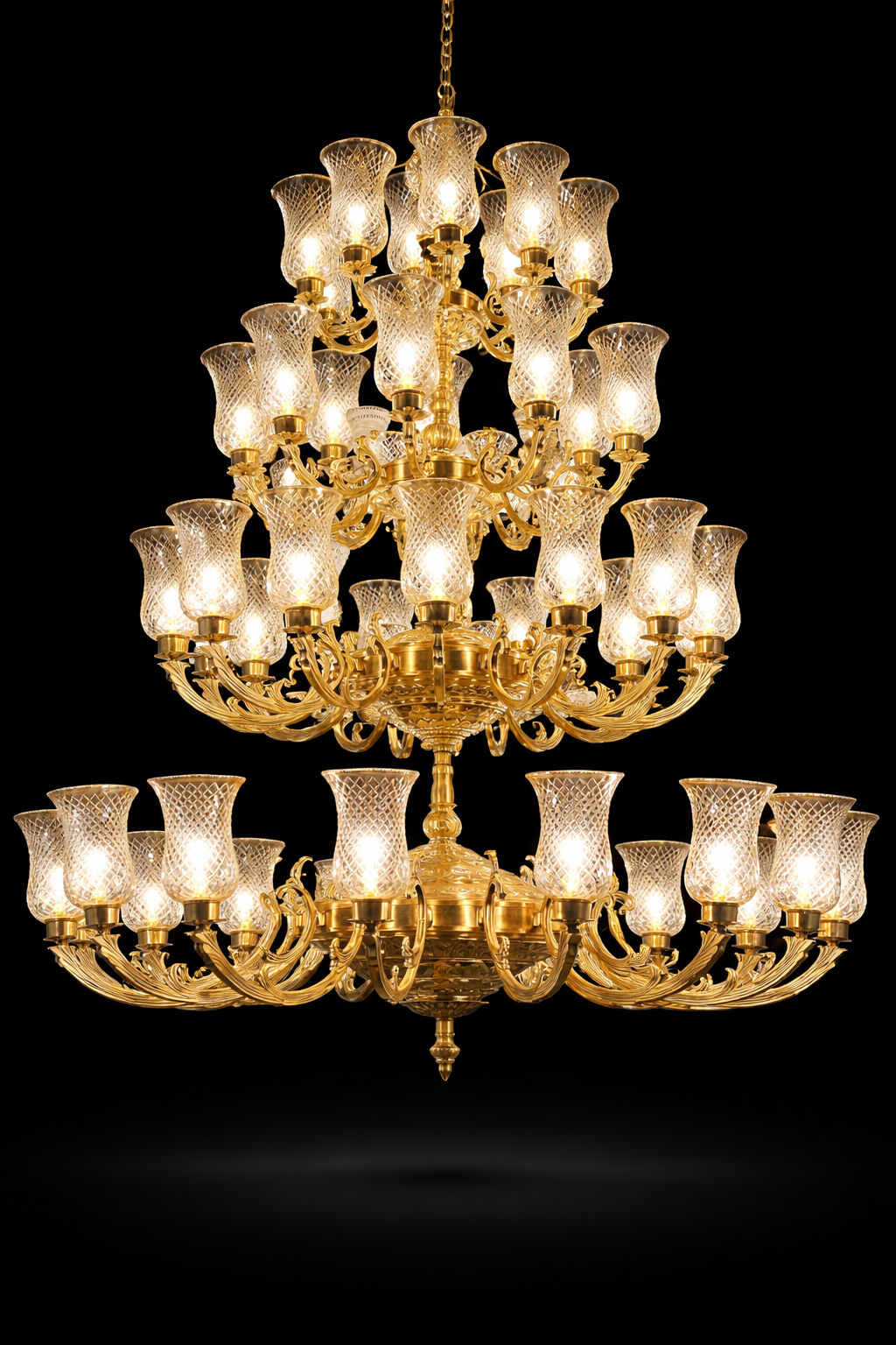 Rajwada Grand Tiered Chandelier