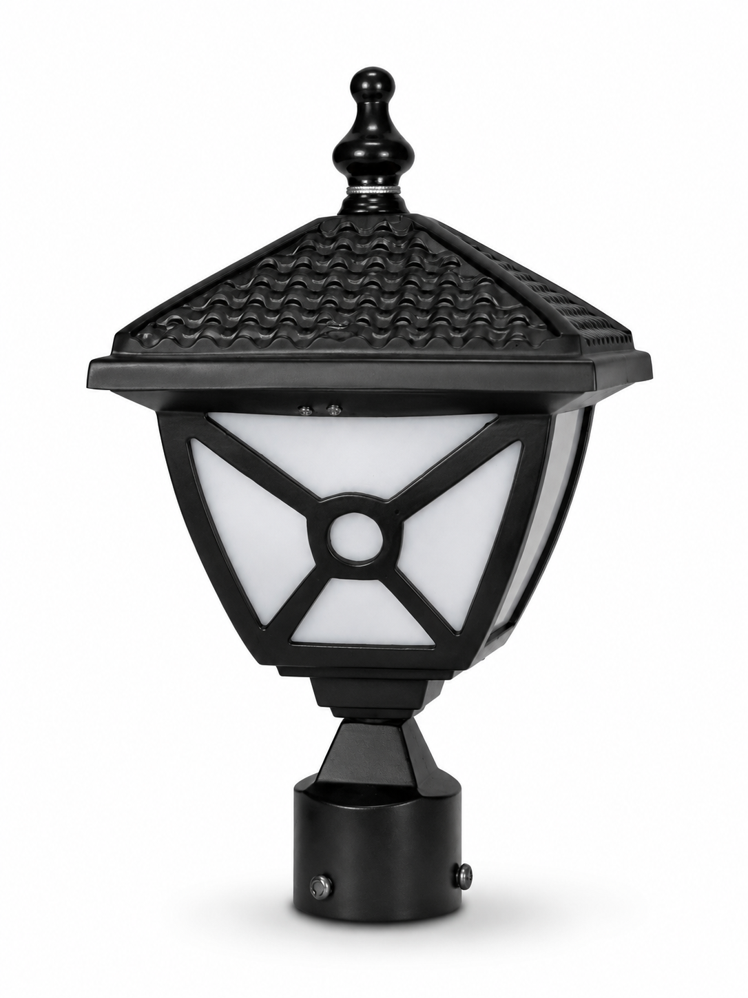 Kaala Geometric Pagoda Gate Lantern · Gate Light · SGE-GL-003 · Samrat Glass Emporium — view 2