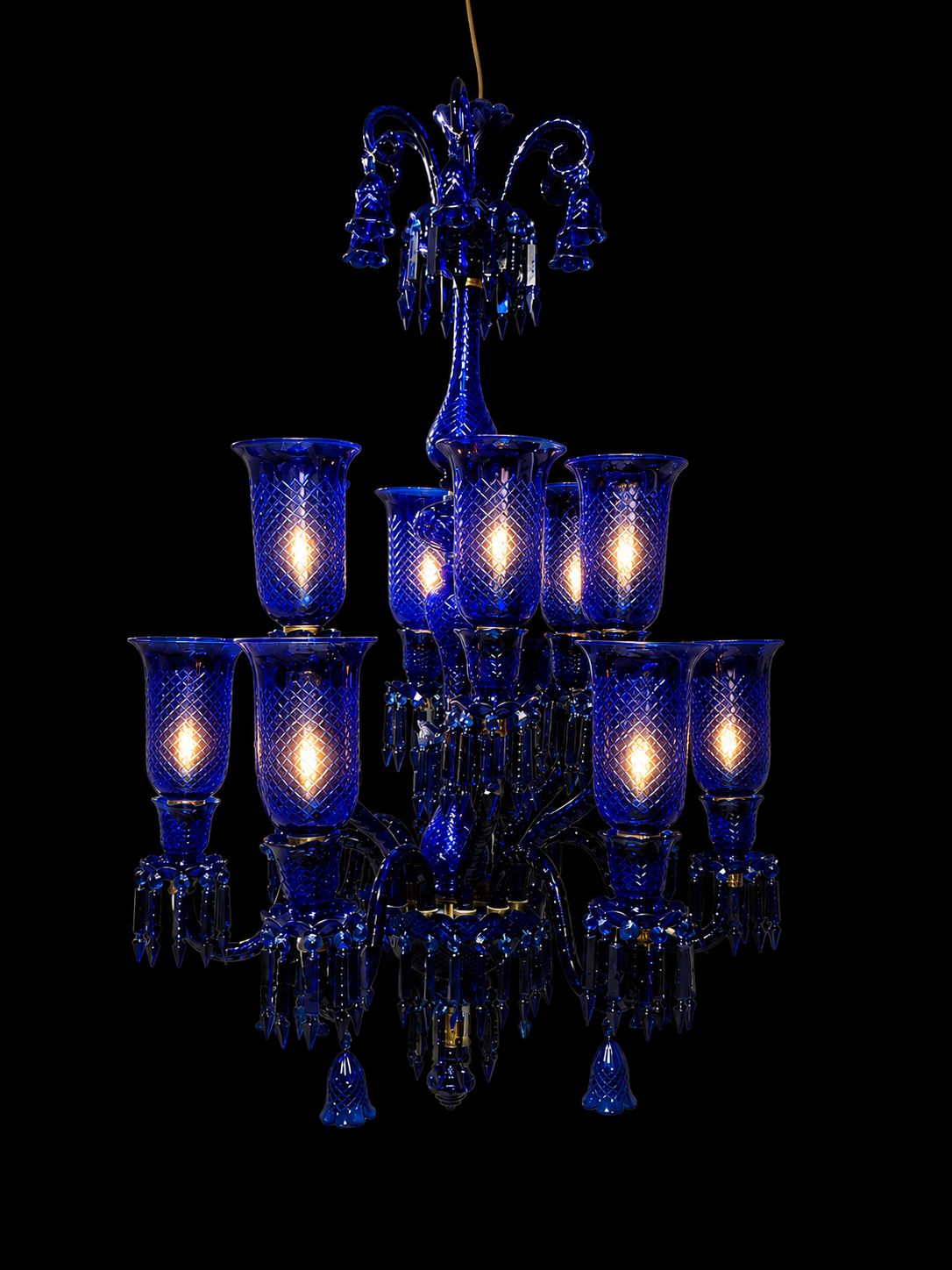 Cobalt Palace Chandelier