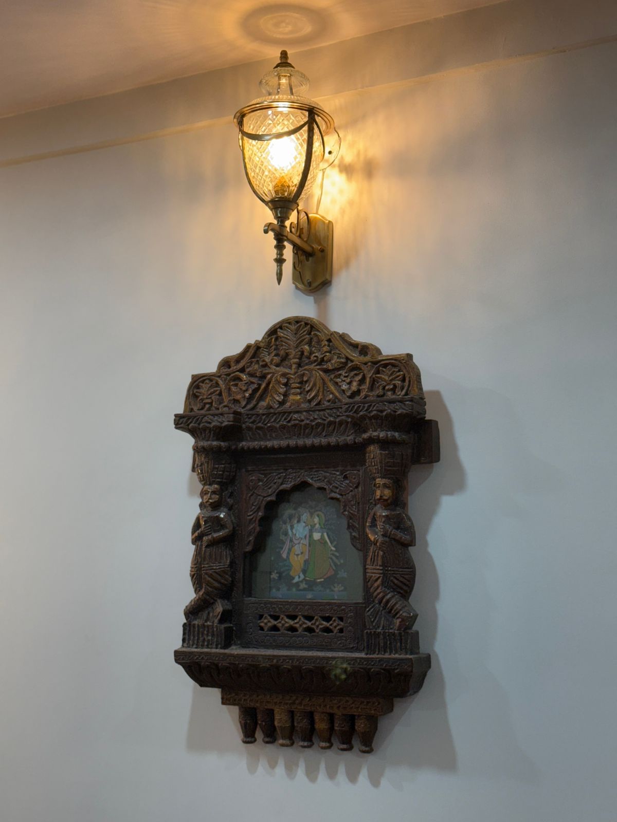 Heritage Hanging & Wall Lighting Installation — Lucknow Private Residence · Lucknow, Uttar Pradesh · Samrat Glass Emporium — detail 5