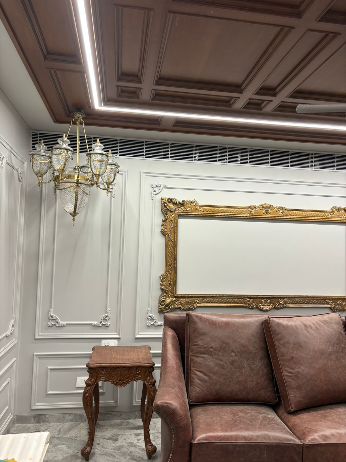 Heritage Cut-Glass Lighting Installation — Vadodara Private Residence · Vadodara, Gujarat · Samrat Glass Emporium — detail 5